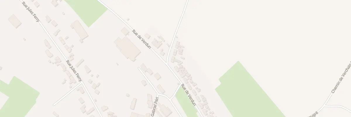Plan du 60 Rue de Verdun à Saulzoir