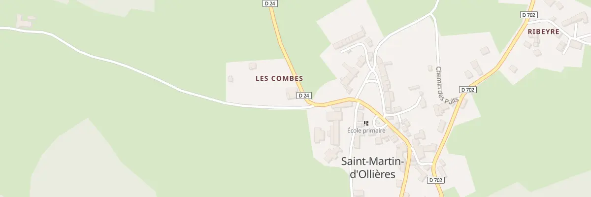 Plan du 5004 Le Bourg à Saint-Martin-d’Ollières