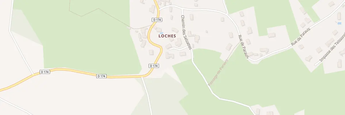 Plan du 5411 Che des Selzattes à Creuzier-le-Neuf