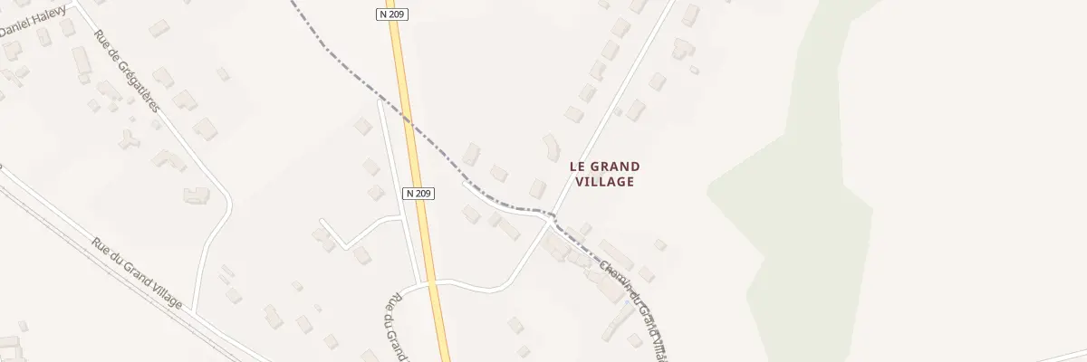 Plan du 30 Rue du Grand Village à Seuillet
