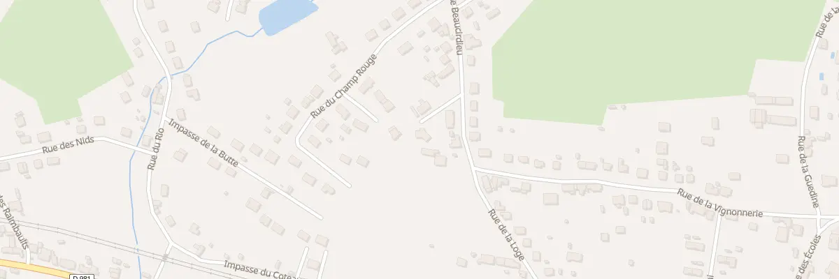 Plan du 3B Rue de Beaucirdieu à Saint-Léger-des-Vignes