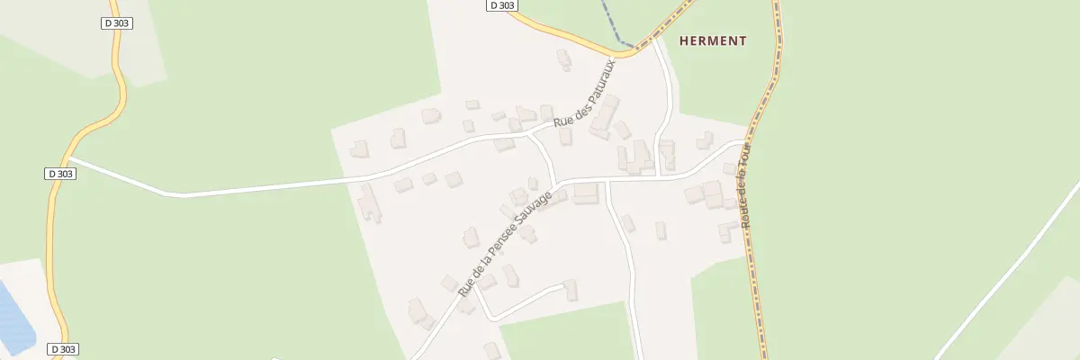 Plan du 5126 Herment à Bongheat