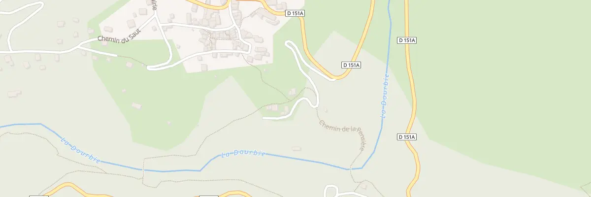 Plan du 5374 Le Moulin à Dourbies