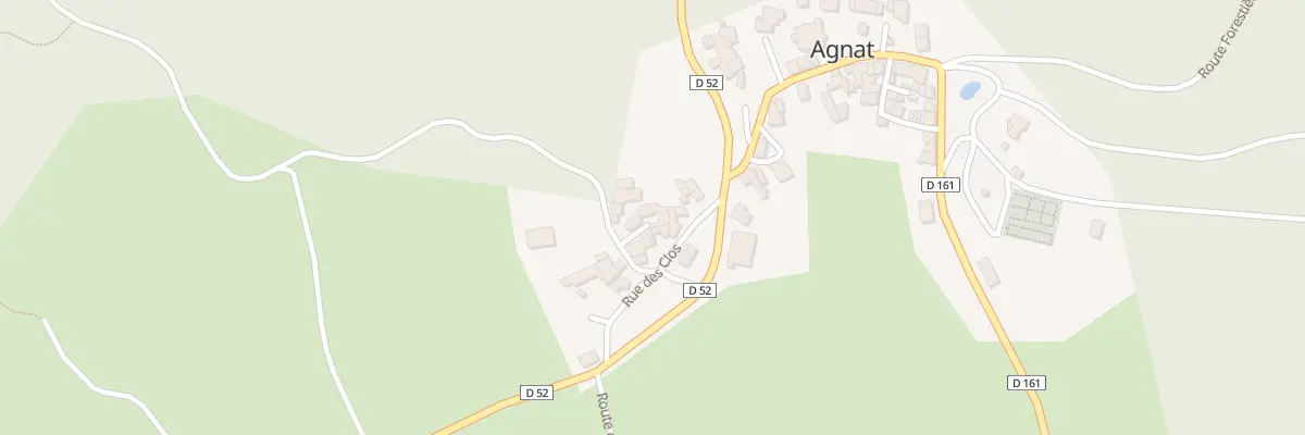 Plan du 5025 Le Bourg à Agnat