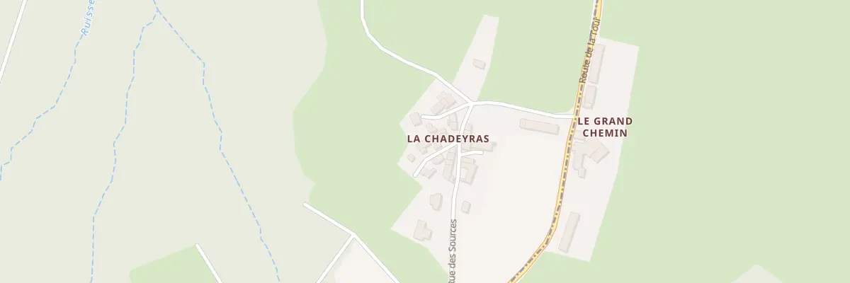 Plan du 5139 La Chadeyras à Bongheat