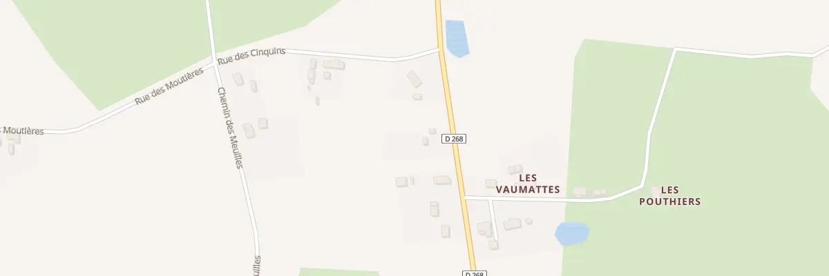 Plan du 6 Rte de la Forterre à Montoldre