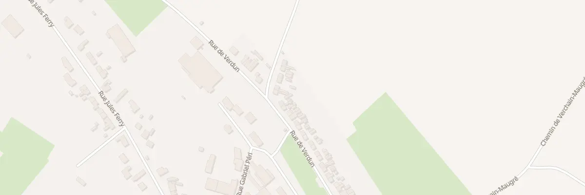 Plan du 56 Rue de Verdun à Saulzoir