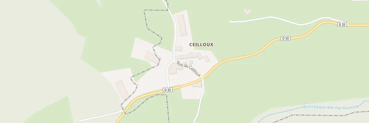 Plan du 5116 Ceilloux à Peslières