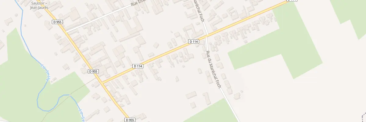 Plan du 30 Rue Jean Mermoz à Saulzoir