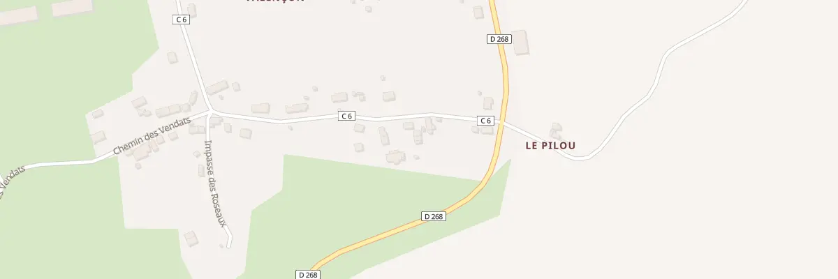 Plan du 40 Rue de la Mignonette à Montoldre