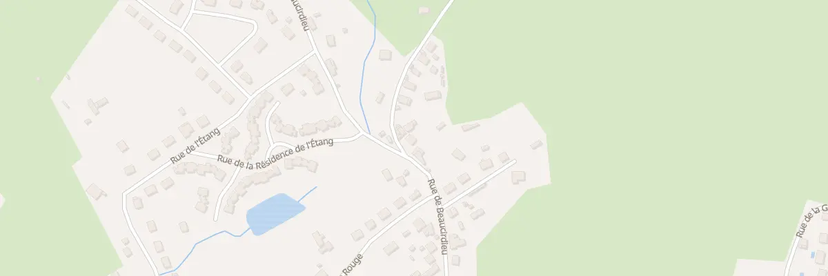 Plan du 22 Rue de Beaucirdieu à Saint-Léger-des-Vignes