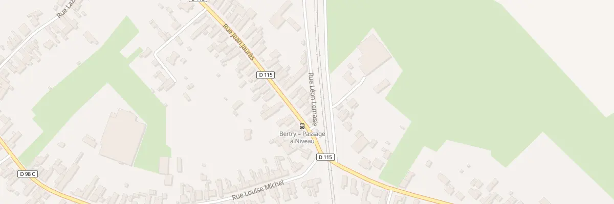 Plan du 42 Rue Léon Lemasle à Bertry