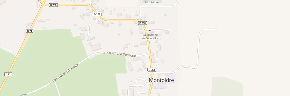 Plan du 40 Rue du Colonel Besson à Montoldre