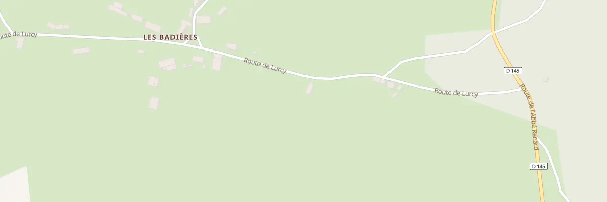 Plan du 39 Les Badieres à Saint-Franchy