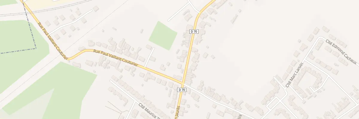 Plan du 105 Rue Jean Jaurès à Thiant