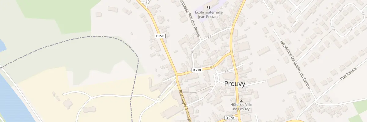 Plan du 18 Rue Jean Jaurès à Prouvy