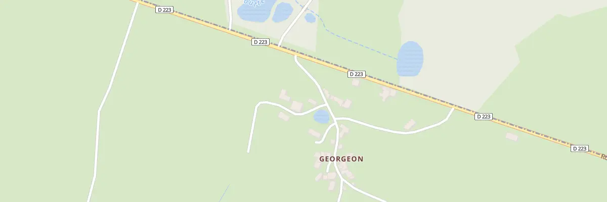 Plan du 25 Chez Georgeon à Bort-l’Étang