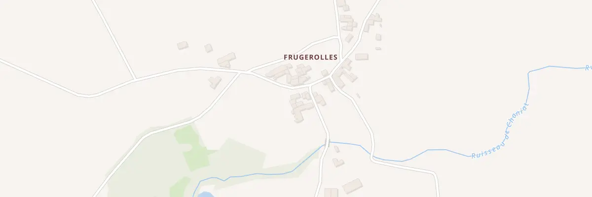 Plan du 5202 Frugerolles à Fontannes