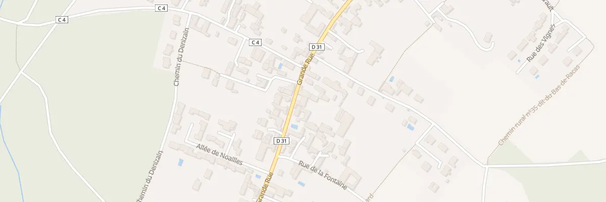 Plan du 89B Gr Grande Rue à Fleury-la-Vallée