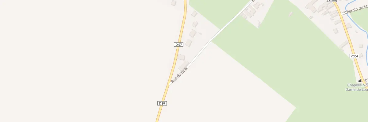 Plan du 2 Rue de la Cavée à Montrécourt