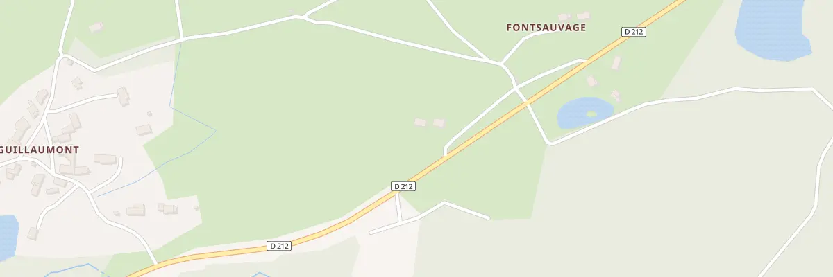 Plan du 3 Rte de la Croix de Bort Rd212 à Bort-l’Étang