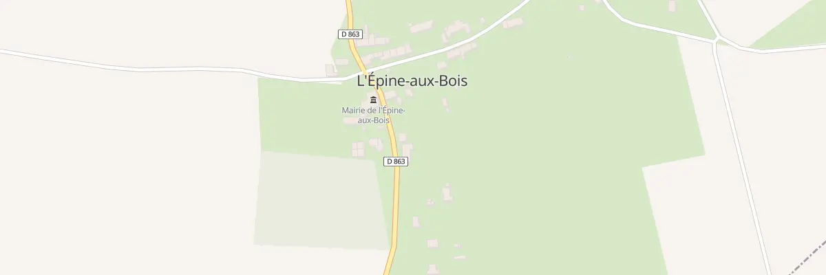 Plan du 55 Rue de Vendières à L’Épine-aux-Bois