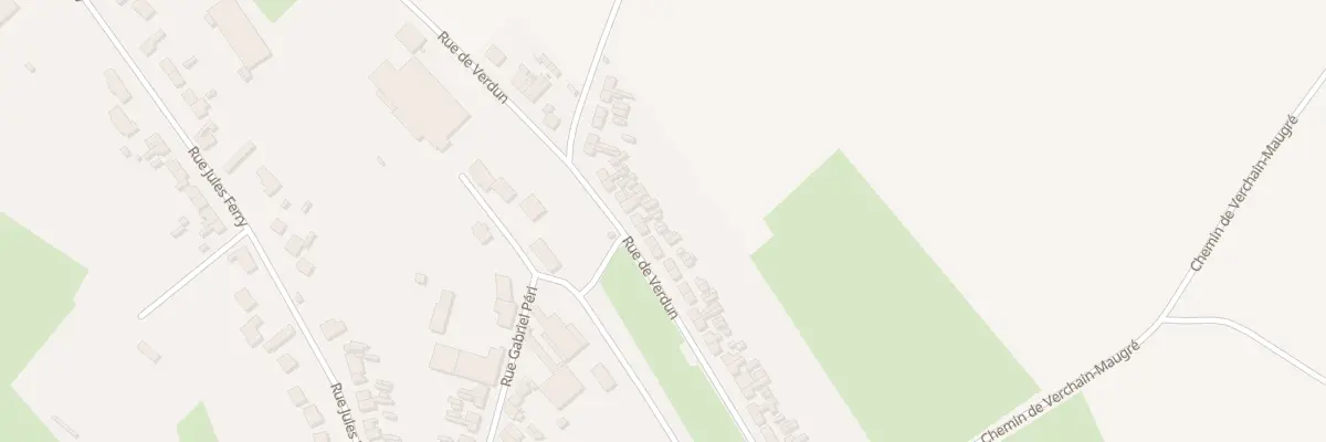 Plan du 46 Rue de Verdun à Saulzoir