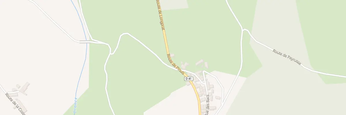 Plan du 5031 Longprat à Aubazat