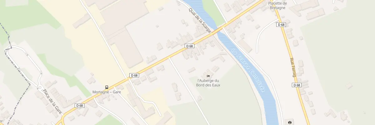 Plan du 17 Rue du Cdt Chaumonot à Mortagne-du-Nord