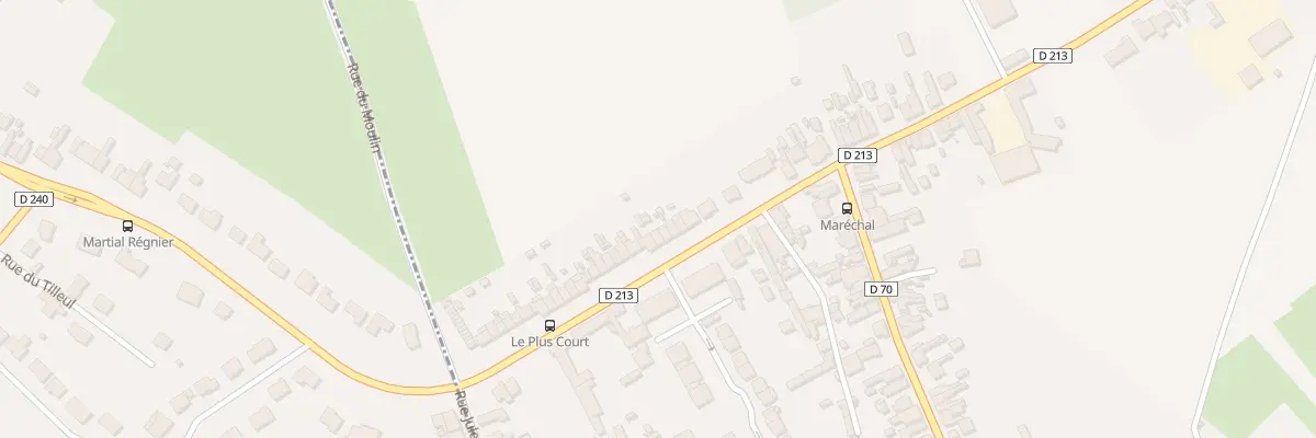 Plan du 54 Rue Victor Hugo à Hérin