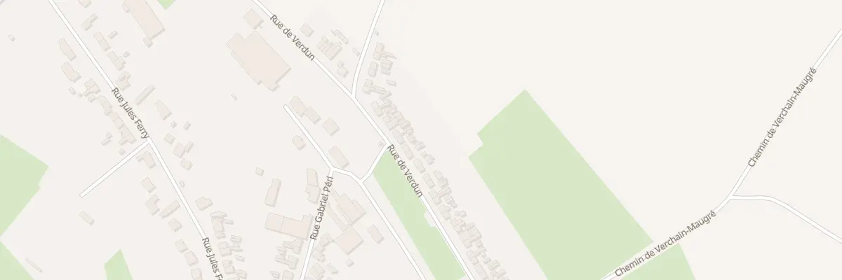 Plan du 44 Rue de Verdun à Saulzoir