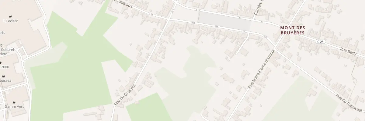 Plan du 65 Rue du Gros Pin à Saint-Amand-les-Eaux