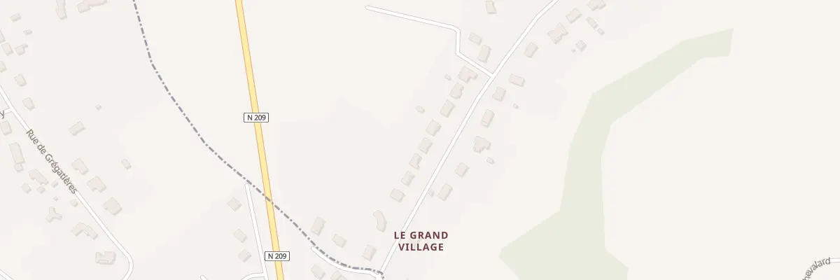 Plan du 20 Rue du Grand Village à Seuillet