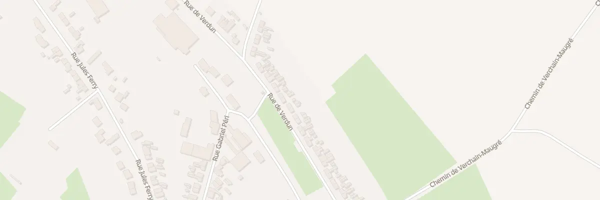 Plan du 40 Rue de Verdun à Saulzoir