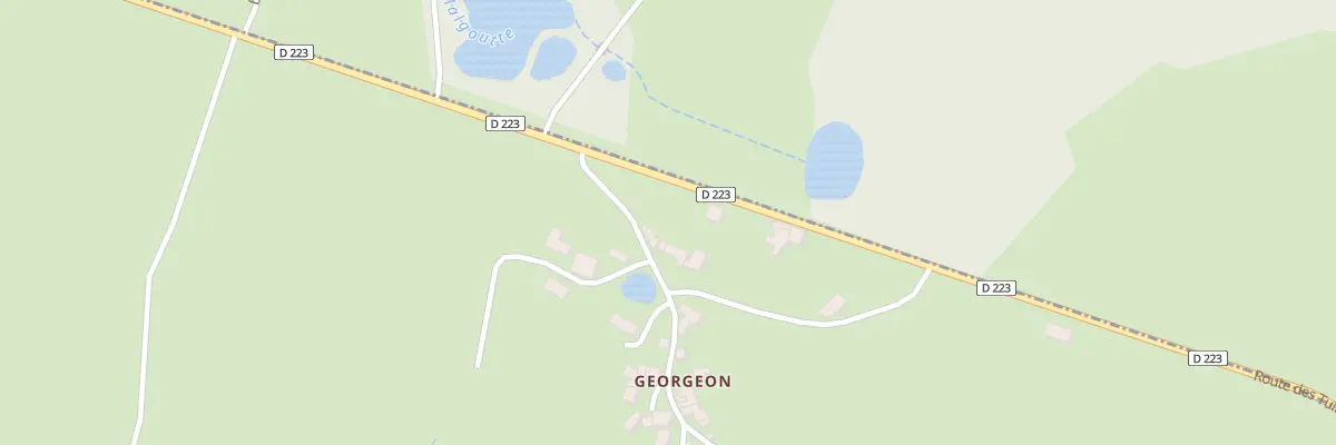 Plan du 30 Chez Georgeon à Bort-l’Étang