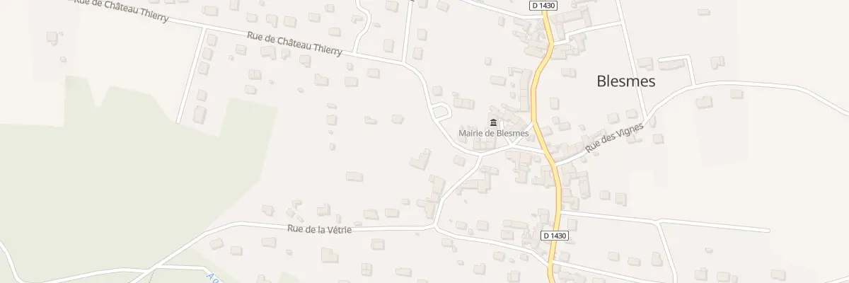 Plan du 11 Rue des Roinsettes à Blesmes