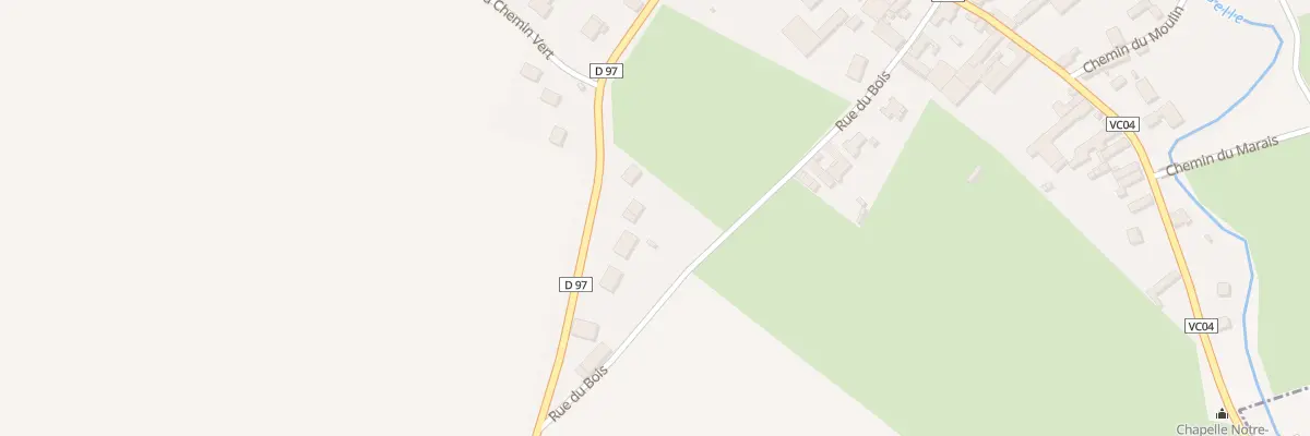 Plan du 8 Rue de la Cavée à Montrécourt