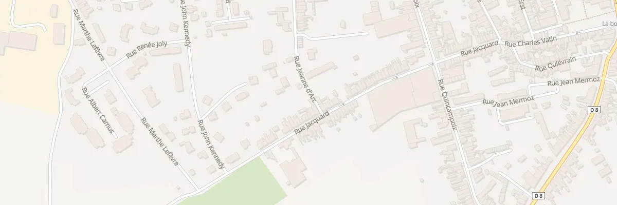 Plan du 92 Rue Jacquard à Bohain-en-Vermandois