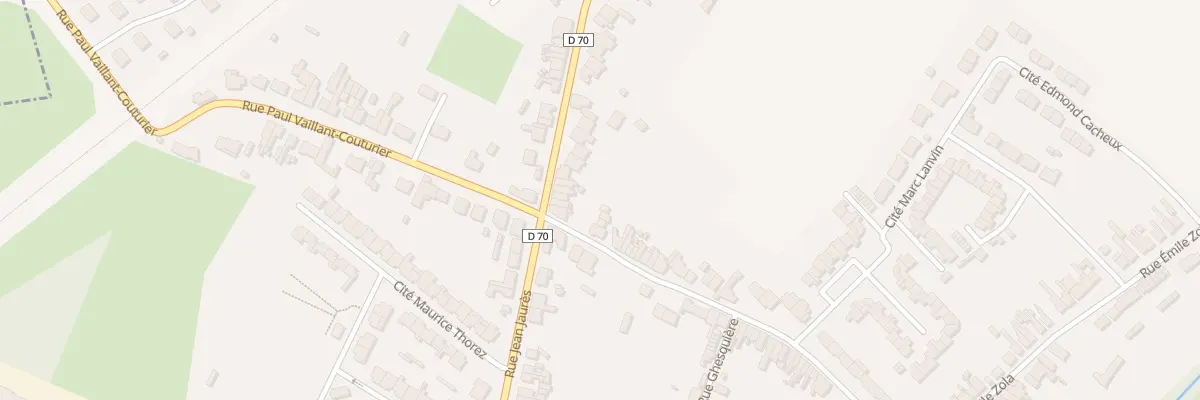Plan du 72 Rue Jean Jaurès à Thiant