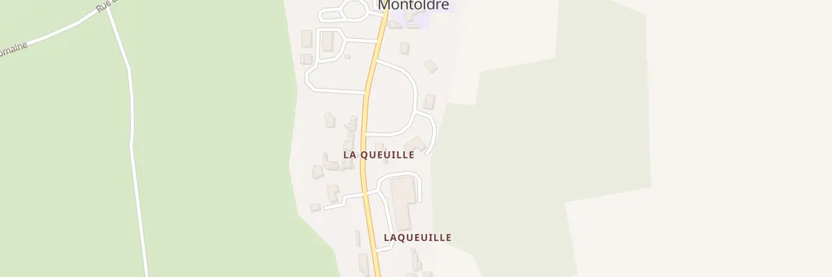Plan du 7 Rue de la Guierne à Montoldre