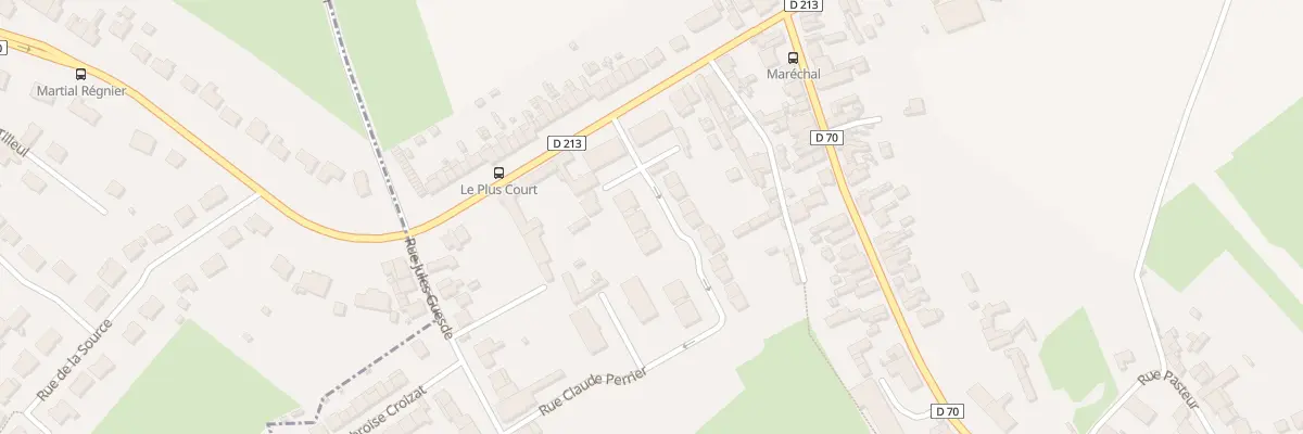Plan du 18 Res Clos V Hugo Rue C Perrier à Hérin