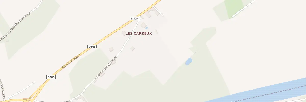 Plan du 5002 Che des Carreux à Missy-sur-Aisne