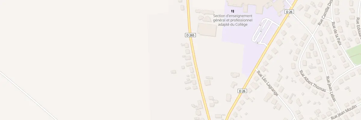 Plan du 25 Rue Pierre Brossolette à Anizy-le-Grand