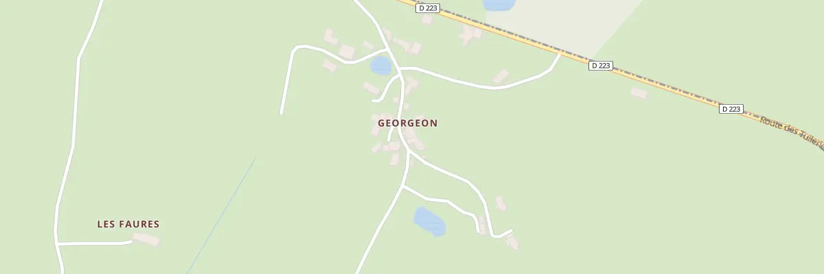 Plan du 5164 Chez Georgeon à Bort-l’Étang
