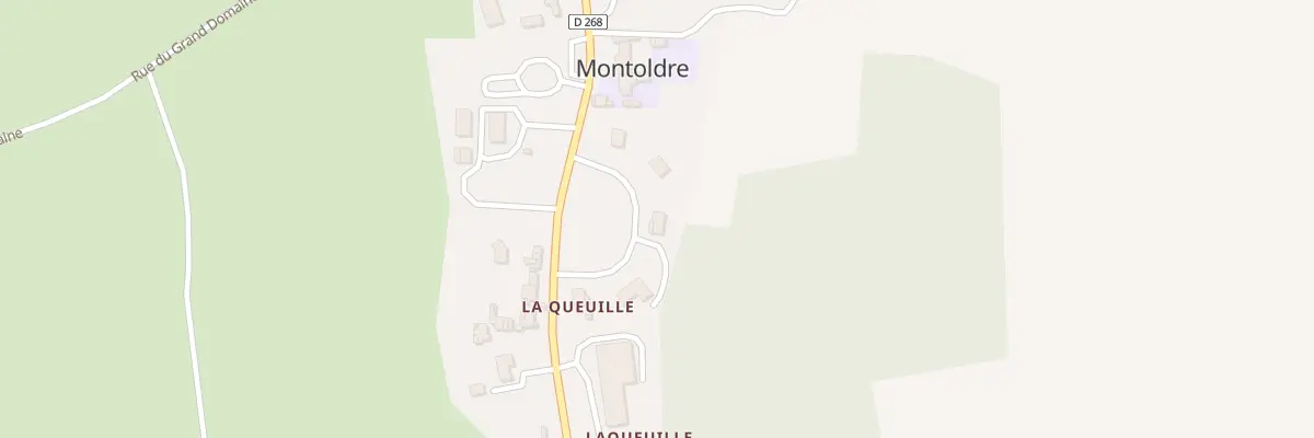Plan du 5 Rue de la Guierne à Montoldre