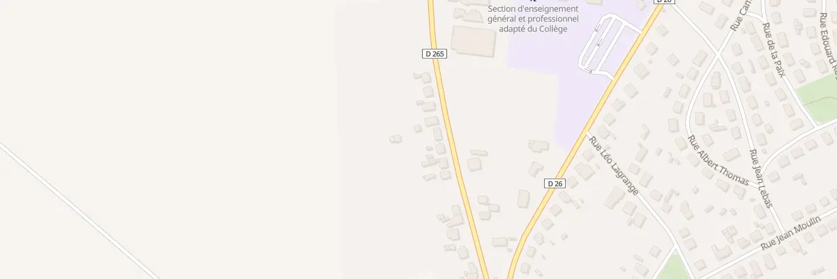 Plan du 21 Rue Pierre Brossolette à Anizy-le-Grand