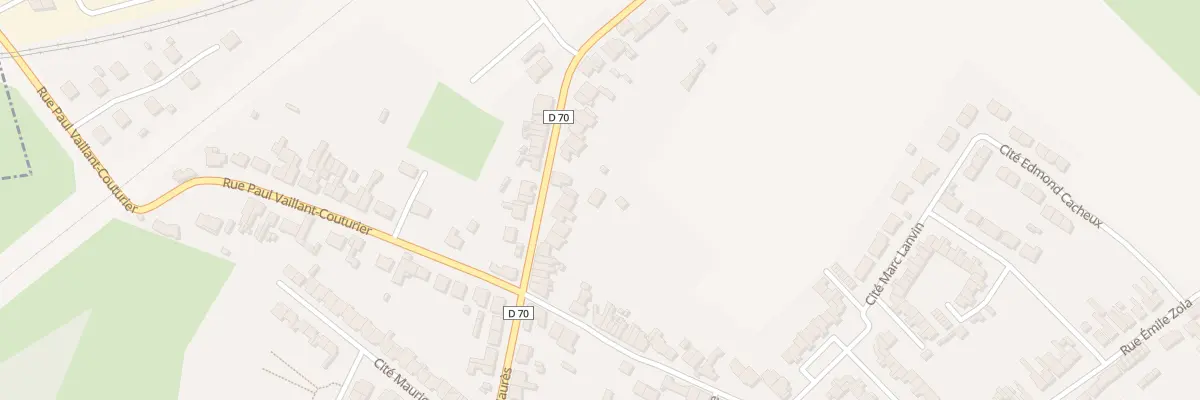 Plan du 84B Rue Jean Jaurès à Thiant