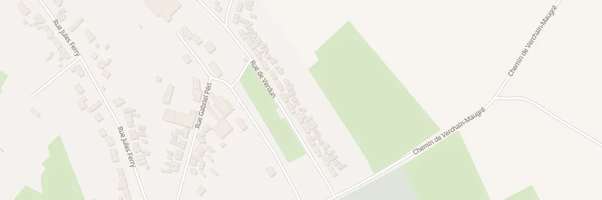 Plan du 28 Rue de Verdun à Saulzoir