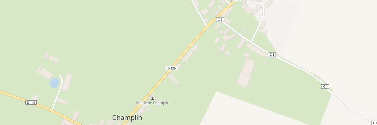 Plan du 25 Rte de Brinon à Champlin