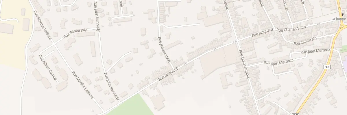 Plan du 86 Rue Jacquard à Bohain-en-Vermandois